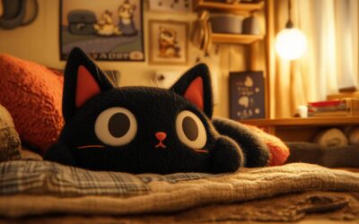 La Peluche Kiki la Petite Sorcière Chat Allongé : Du Roman au Jouet Collector